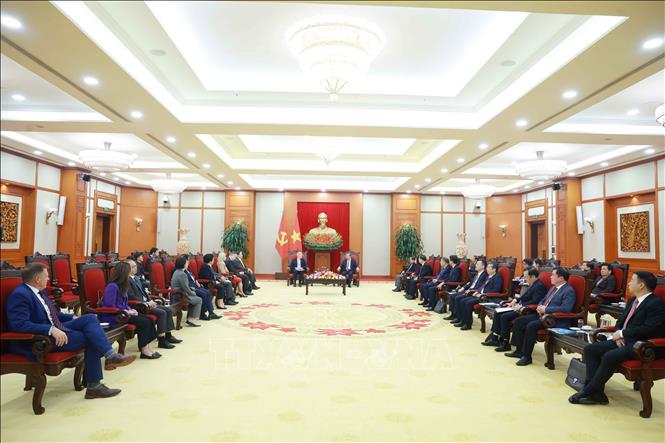 Tổng Bí thư Tô Lâm tiếp Đoàn doanh nghiệp Hội đồng Kinh doanh Hoa Kỳ - ASEAN - ảnh 4