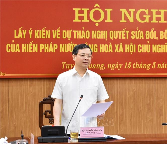 Góp ý sửa đổi Hiến pháp: Tạo cơ sở hiến định để phù hợp với mô hình tổ chức chính quyền địa phương 2 cấp - ảnh 1