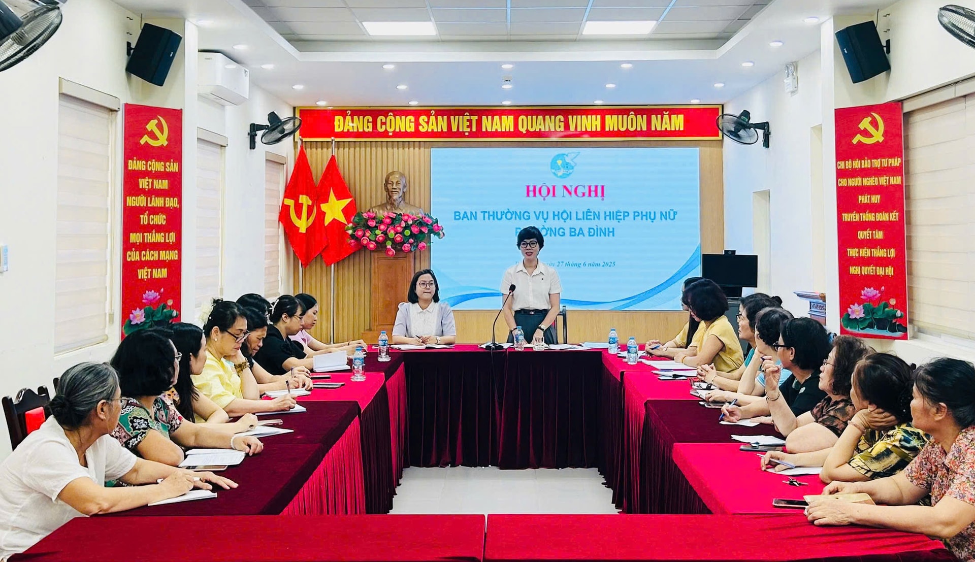 Ngày 27/6: Đồng loạt vận hành thử nghiệm bộ máy tổ chức Hội LHPN của 126 xã, phường mới - ảnh 3