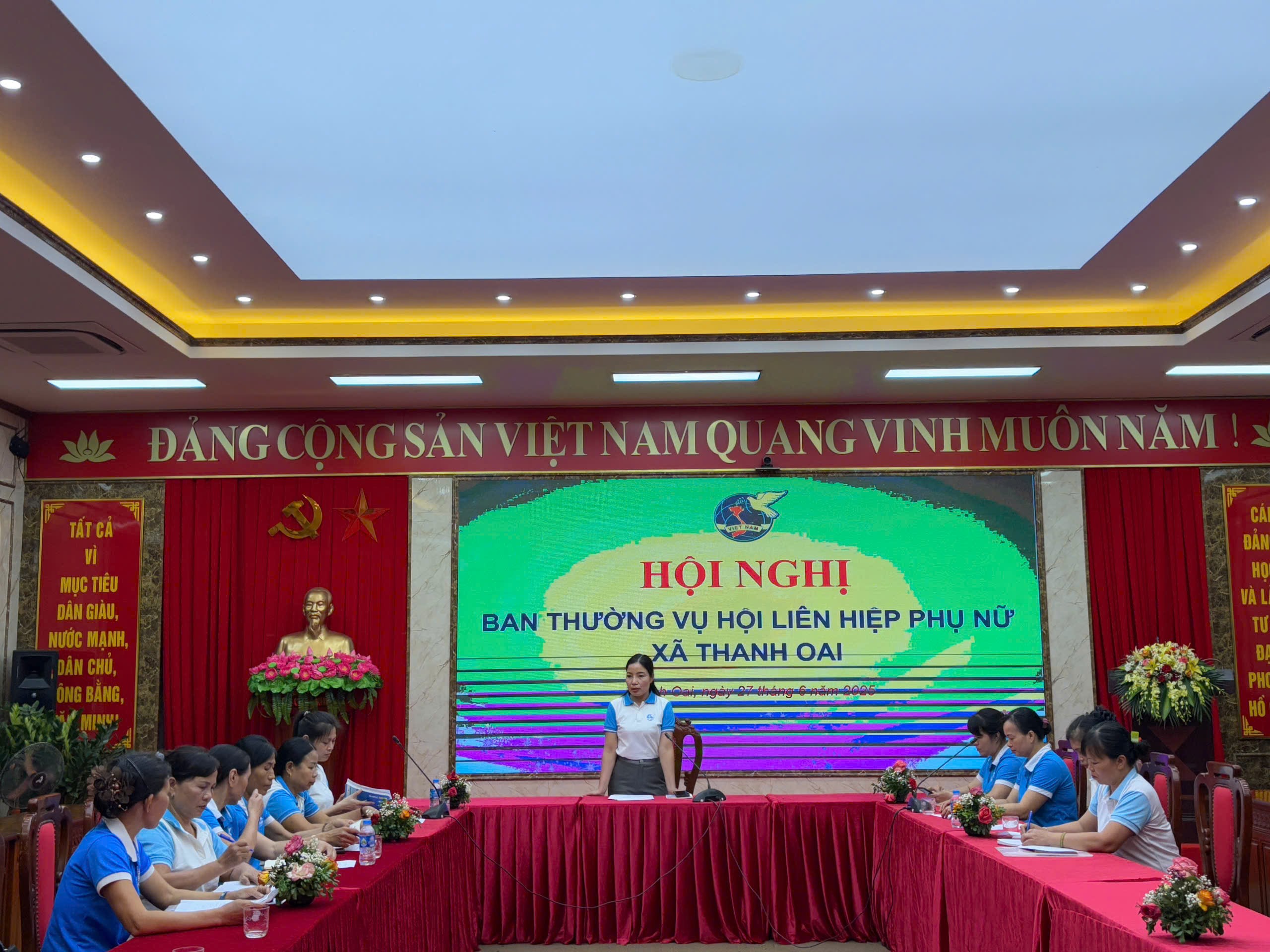 Ngày 27/6: Đồng loạt vận hành thử nghiệm bộ máy tổ chức Hội LHPN của 126 xã, phường mới - ảnh 6