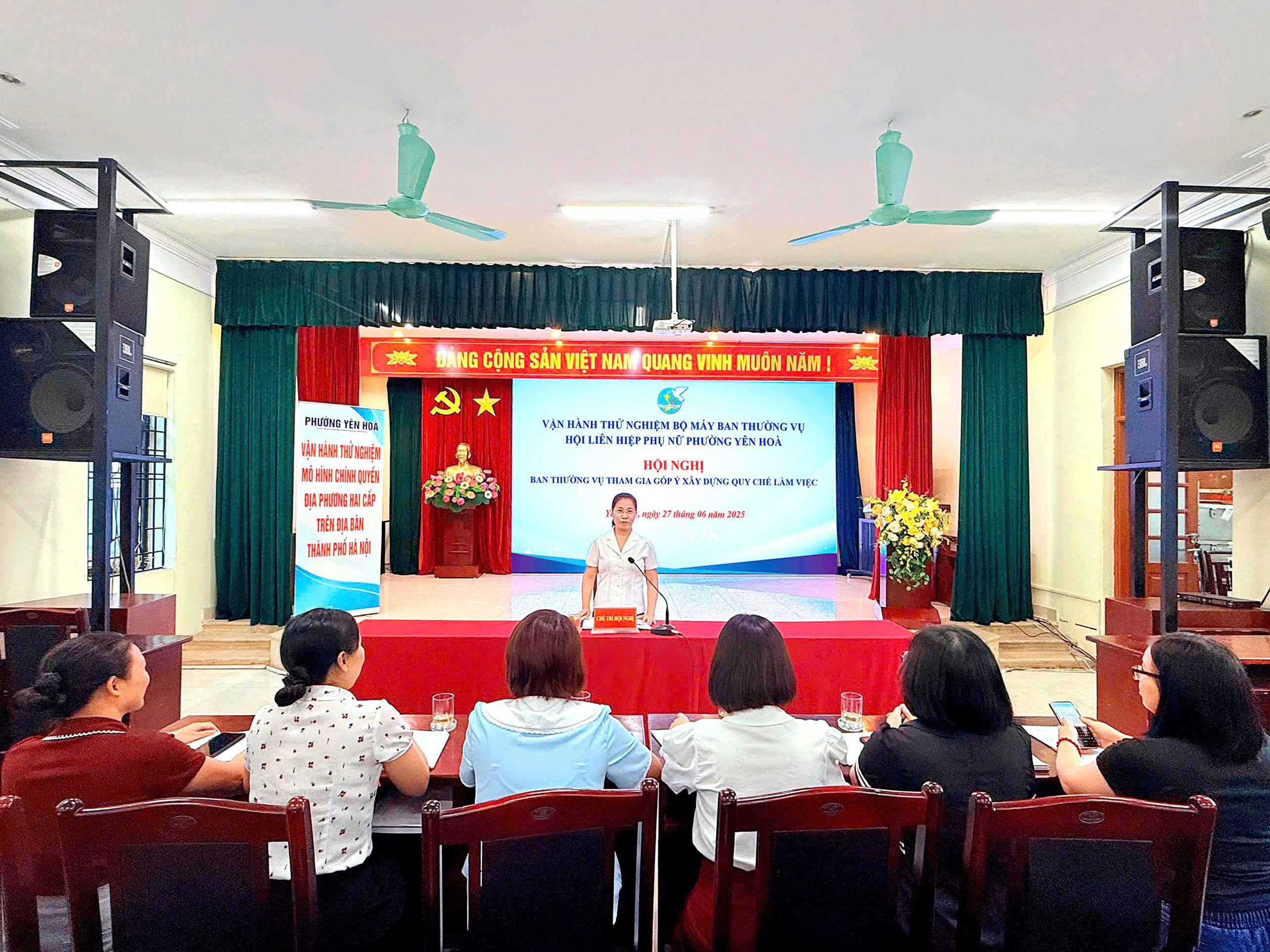 Ngày 27/6: Đồng loạt vận hành thử nghiệm bộ máy tổ chức Hội LHPN của 126 xã, phường mới - ảnh 10