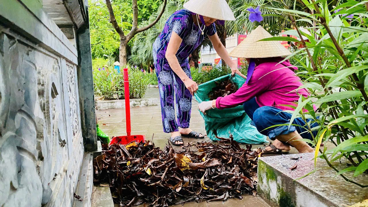 Các xã, phường đồng loạt ra quân tổng vệ sinh môi trường cho buổi lễ công bố vận hành chính quyền 2 cấp - ảnh 3