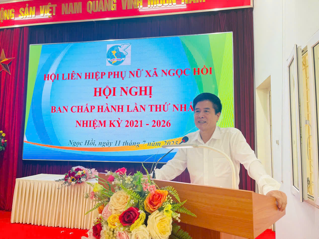Hội LHPN xã Ngọc Hồi, TP Hà Nội: Công bố các quyết định về công tác cán bộ và tổ chức Hội - ảnh 2