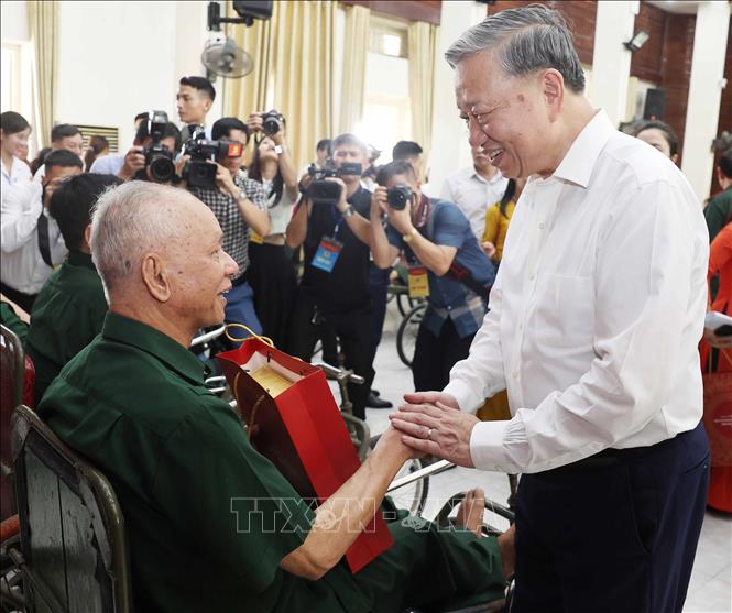 Tổng Bí thư Tô Lâm: Người có công là tài sản quý, là biểu tượng của ý chí, nghị lực Việt Nam - ảnh 2