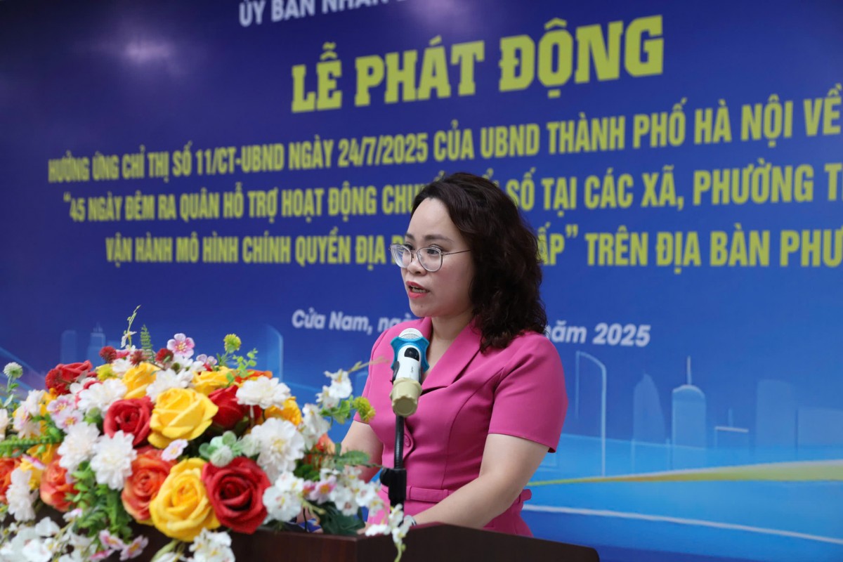 Phường Cửa Nam tổ chức chiến dịch 45 ngày đêm hỗ trợ chuyển đổi số trong vận hành chính quyền 2 cấp - ảnh 4