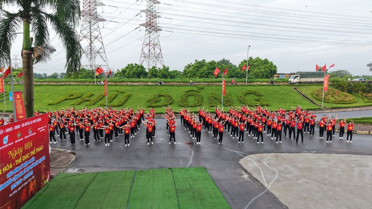 Xã Phù Đổng: Sôi nôi Ngày hội Văn hóa -Thể dục thể thao chào mừng Quốc khánh 2/9 - ảnh 2