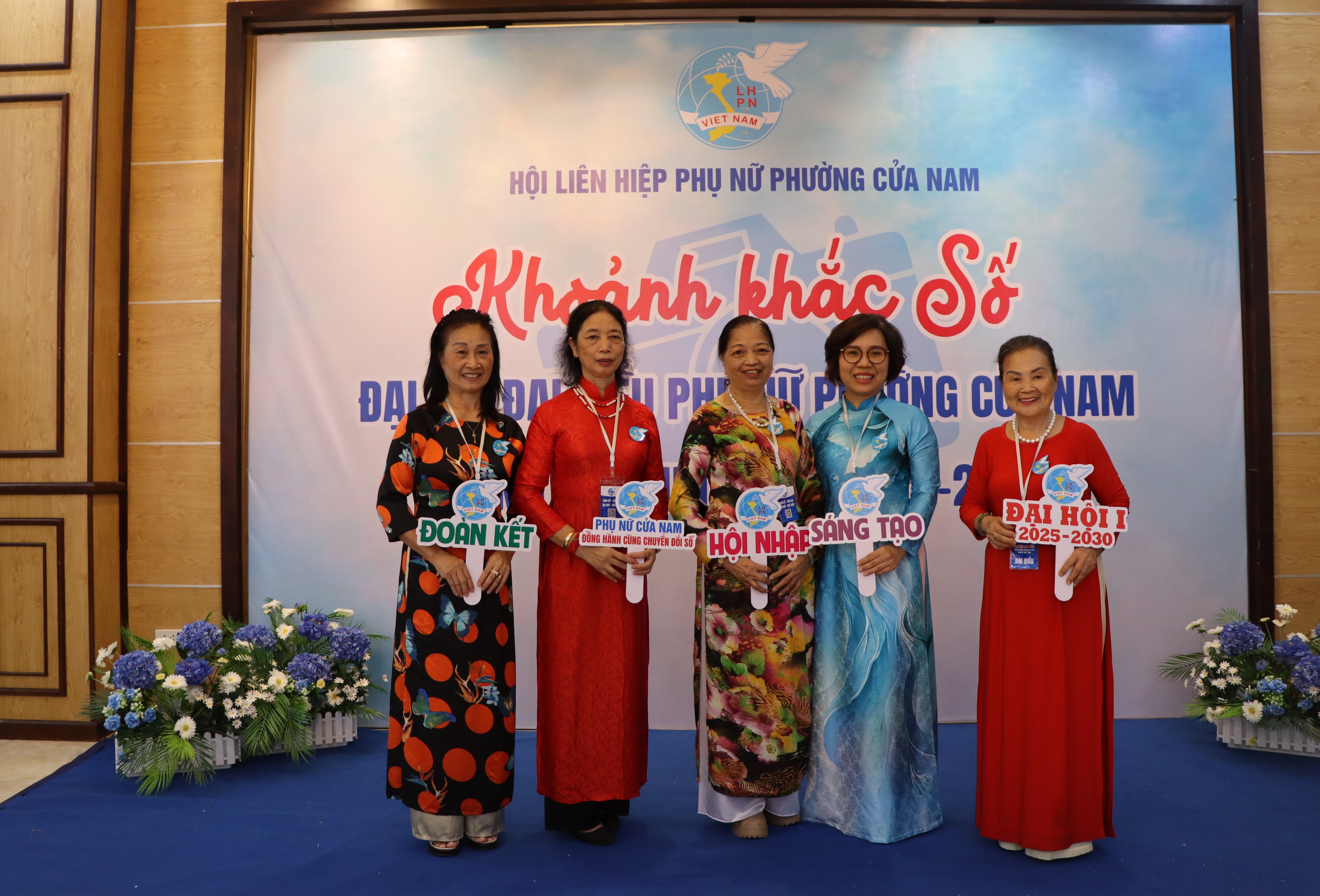 Bà Phạm Hải Anh được chỉ định giữ chức Chủ tịch Hội LHPN phường Cửa Nam khóa I - ảnh 8