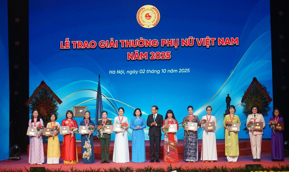 15 tập thể, cá nhân vinh dự nhận Giải thưởng Phụ nữ Việt Nam năm 2025 - ảnh 3
