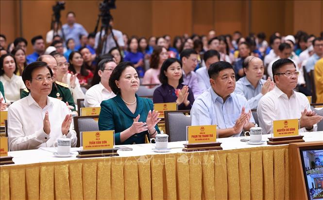 Thủ tướng Phạm Minh Chính phát động đợt thi đua chào mừng Đại hội XIV của Đảng và Bầu cử Quốc hội khoá XVI - ảnh 3