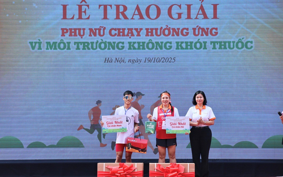 Hơn 1.000 vận động viên tham gia giải “Phụ nữ chạy hưởng ứng Vì môi trường không khói thuốc“ - ảnh 7