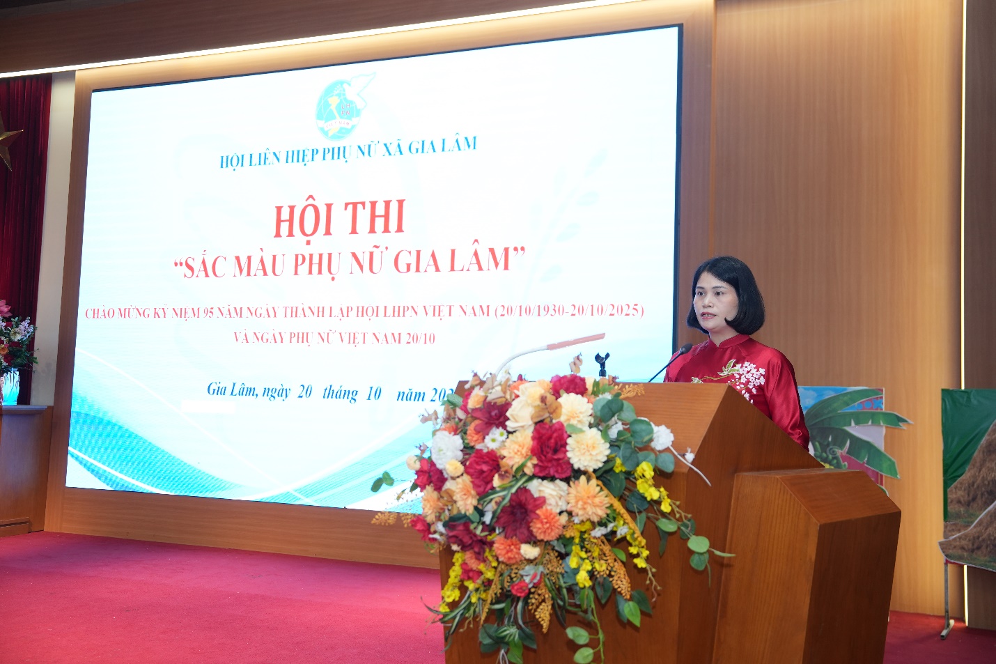 Hội thi “Sắc màu phụ nữ Gia Lâm” tôn vinh, biểu dương tài năng của chị em phụ nữ - ảnh 2