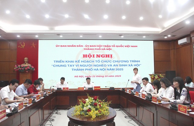 Hà Nội: Triển khai chương trình “Chung tay vì người nghèo và an sinh xã hội” TP Hà Nội năm 2025 - ảnh 1