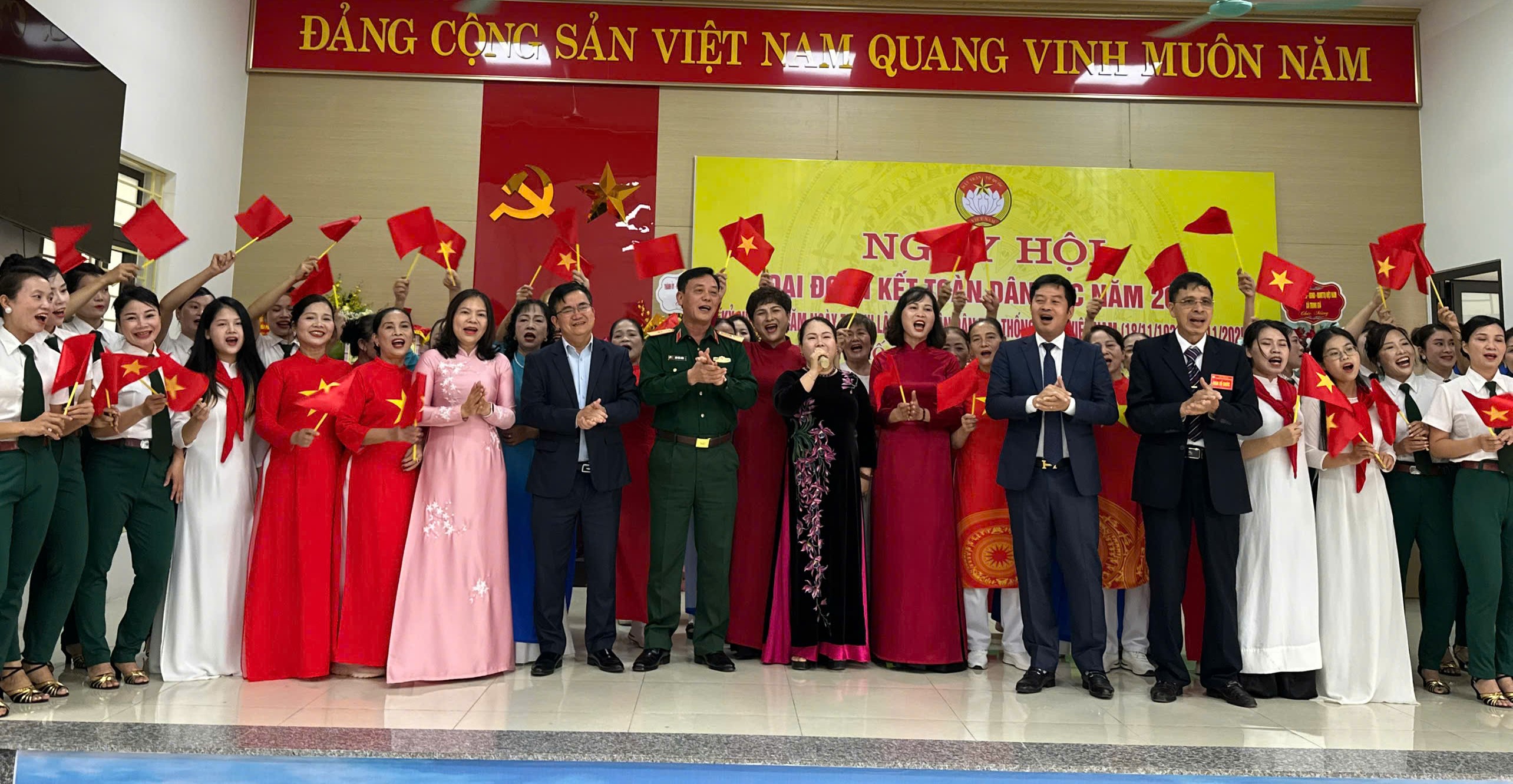 Xã Trung Giã: Niềm vui Ngày hội đại đoàn kết dân tộc năm 2025 - ảnh 3