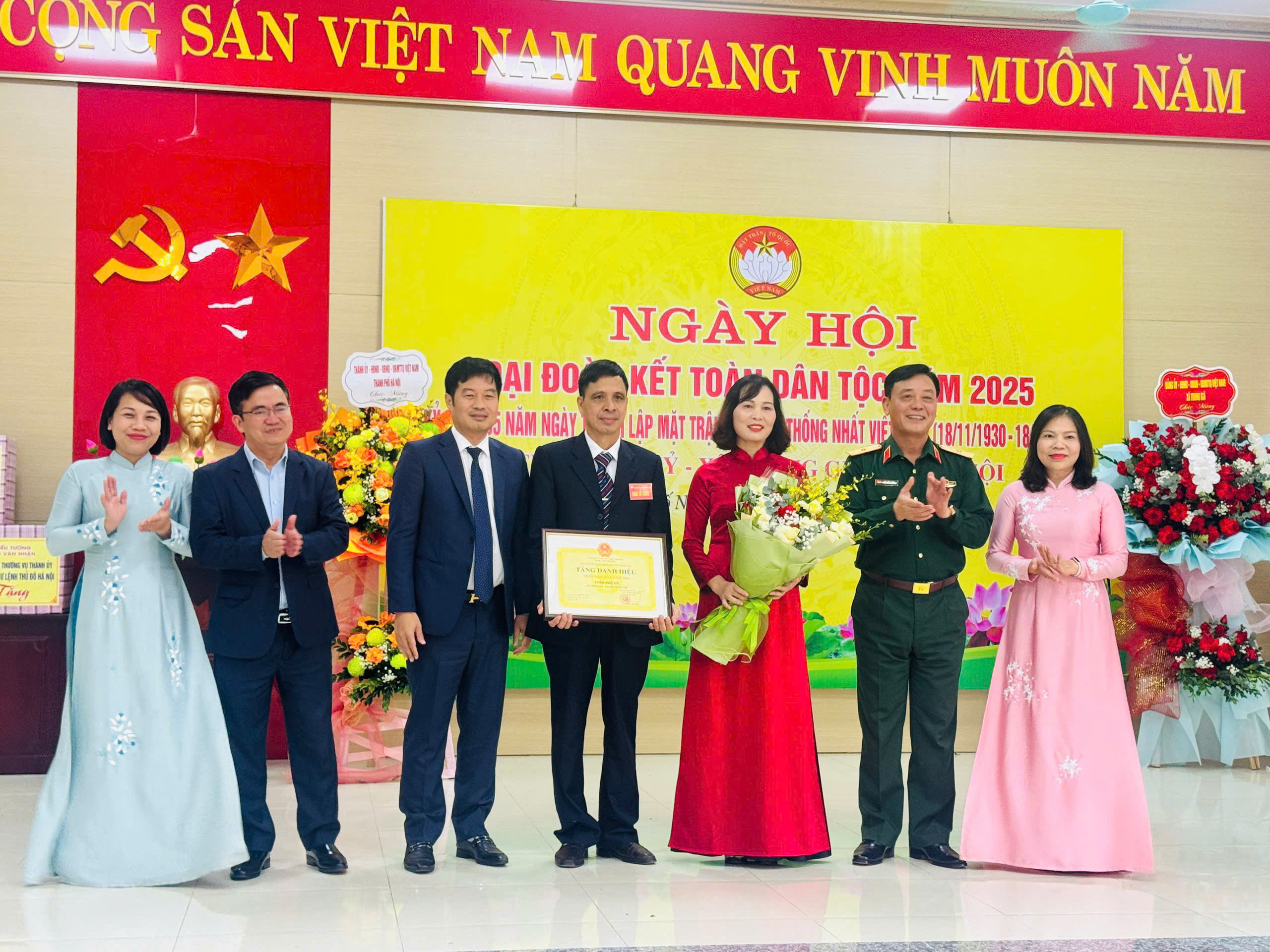 Xã Trung Giã: Niềm vui Ngày hội đại đoàn kết dân tộc năm 2025 - ảnh 7