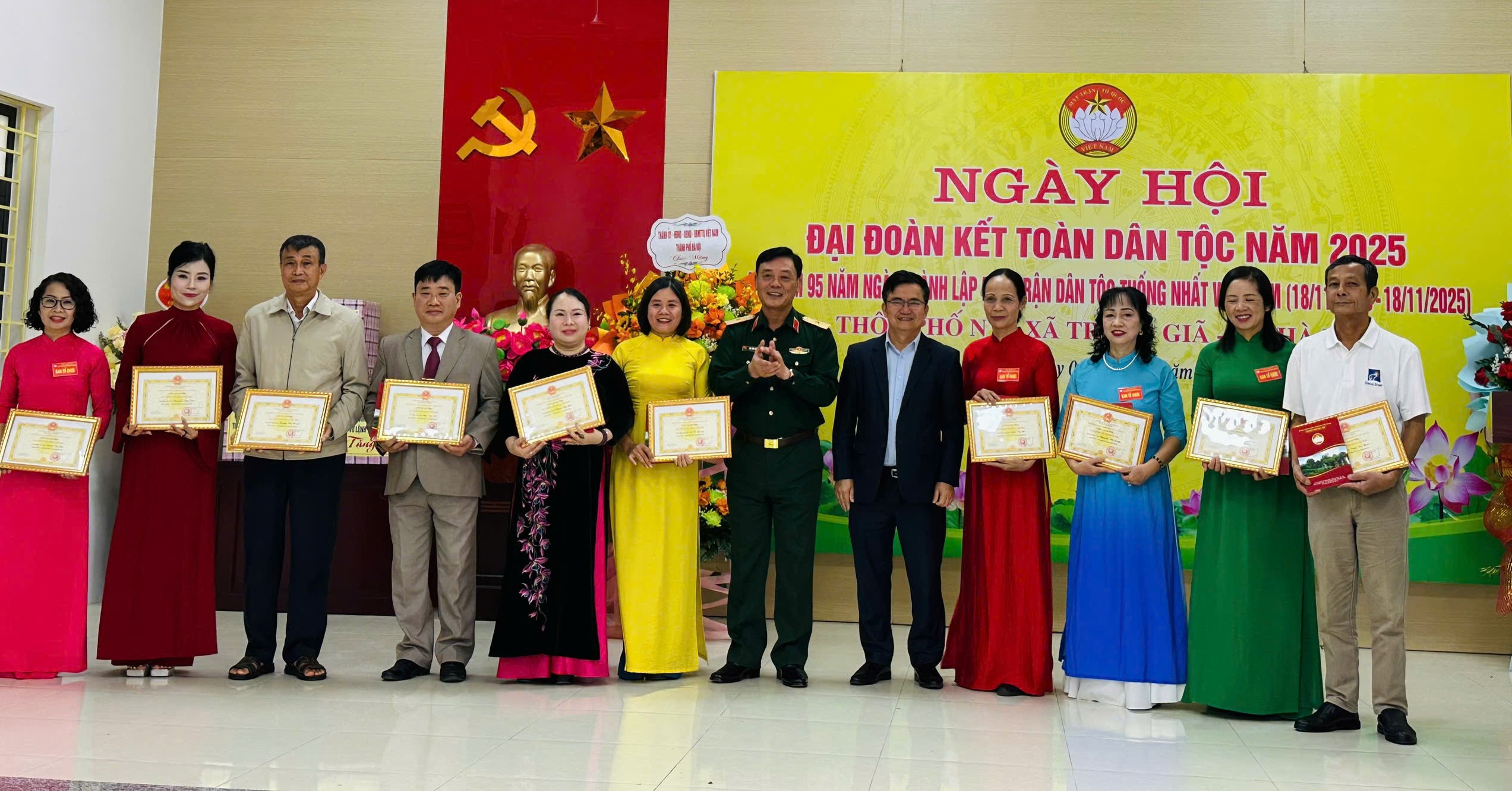 Xã Trung Giã: Niềm vui Ngày hội đại đoàn kết dân tộc năm 2025 - ảnh 6