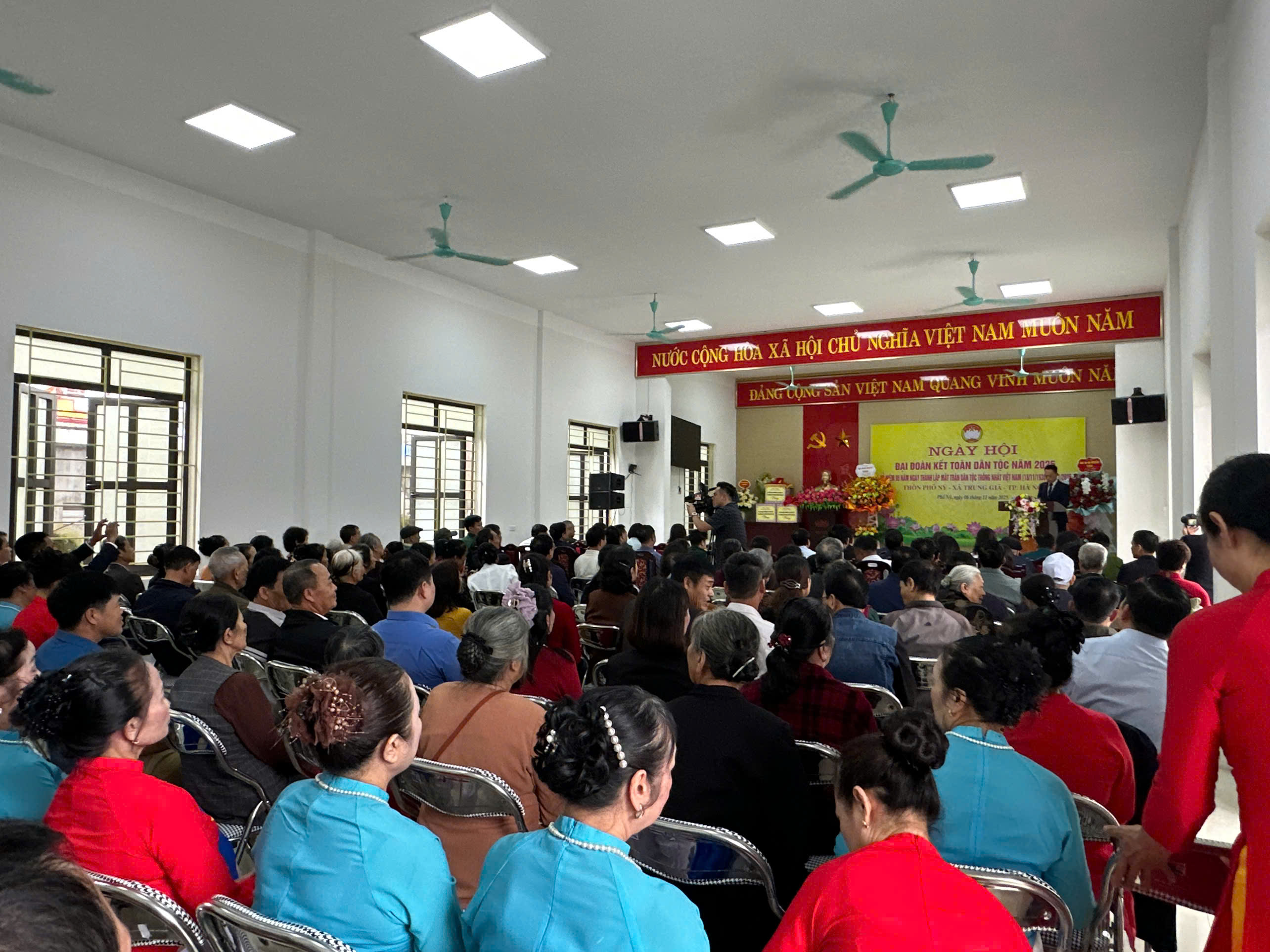 Xã Trung Giã: Niềm vui Ngày hội đại đoàn kết dân tộc năm 2025 - ảnh 8