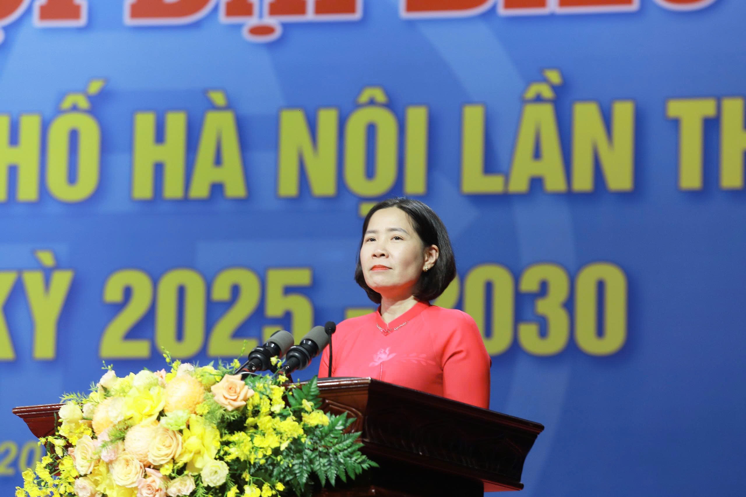 Bế mạc Đại hội Đại biểu Phụ nữ thành phố Hà Nội lần thứ XVII, nhiệm kỳ 2025-2030 - ảnh 1