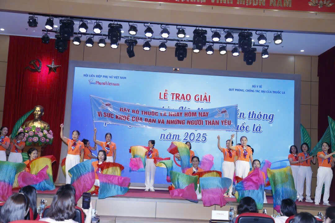 Hà Nội đoạt 1 giải Ba và 4 giải Khuyến khích cuộc thi Sáng tác Vũ điệu truyền thông phòng, chống tác hại của thuốc lá năm 2025 - ảnh 1