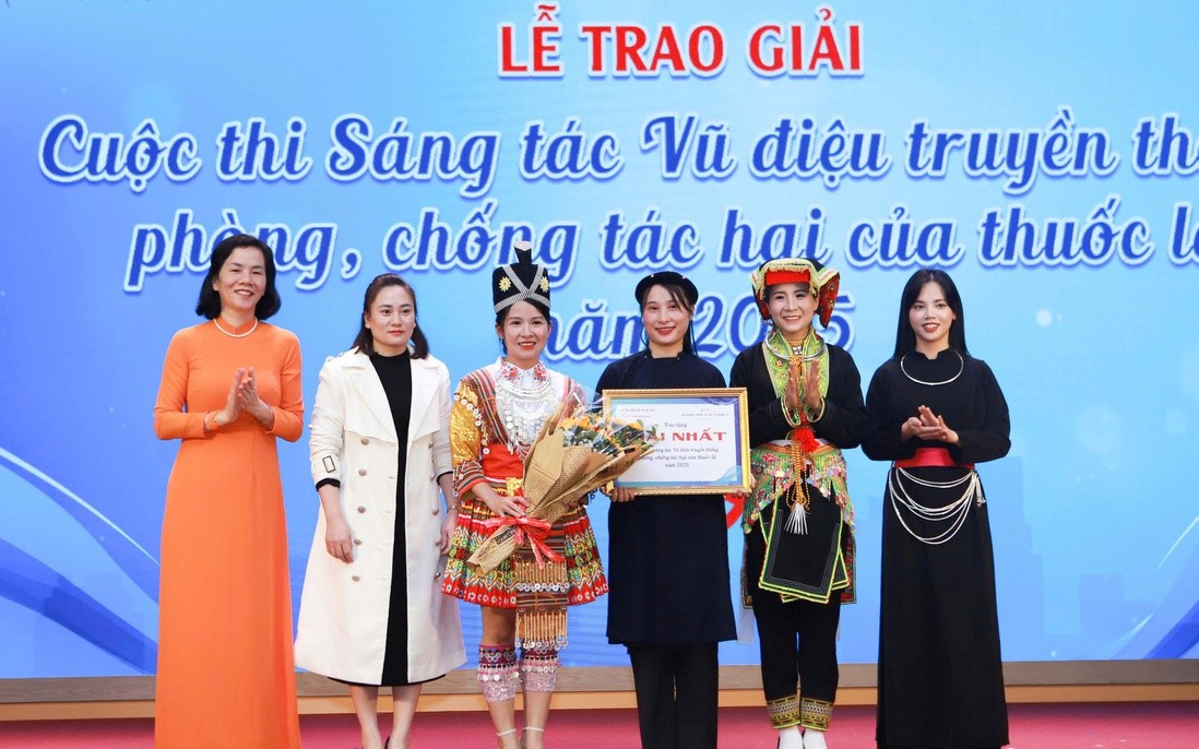 Hà Nội đoạt 1 giải Ba và 4 giải Khuyến khích cuộc thi Sáng tác Vũ điệu truyền thông phòng, chống tác hại của thuốc lá năm 2025 - ảnh 5