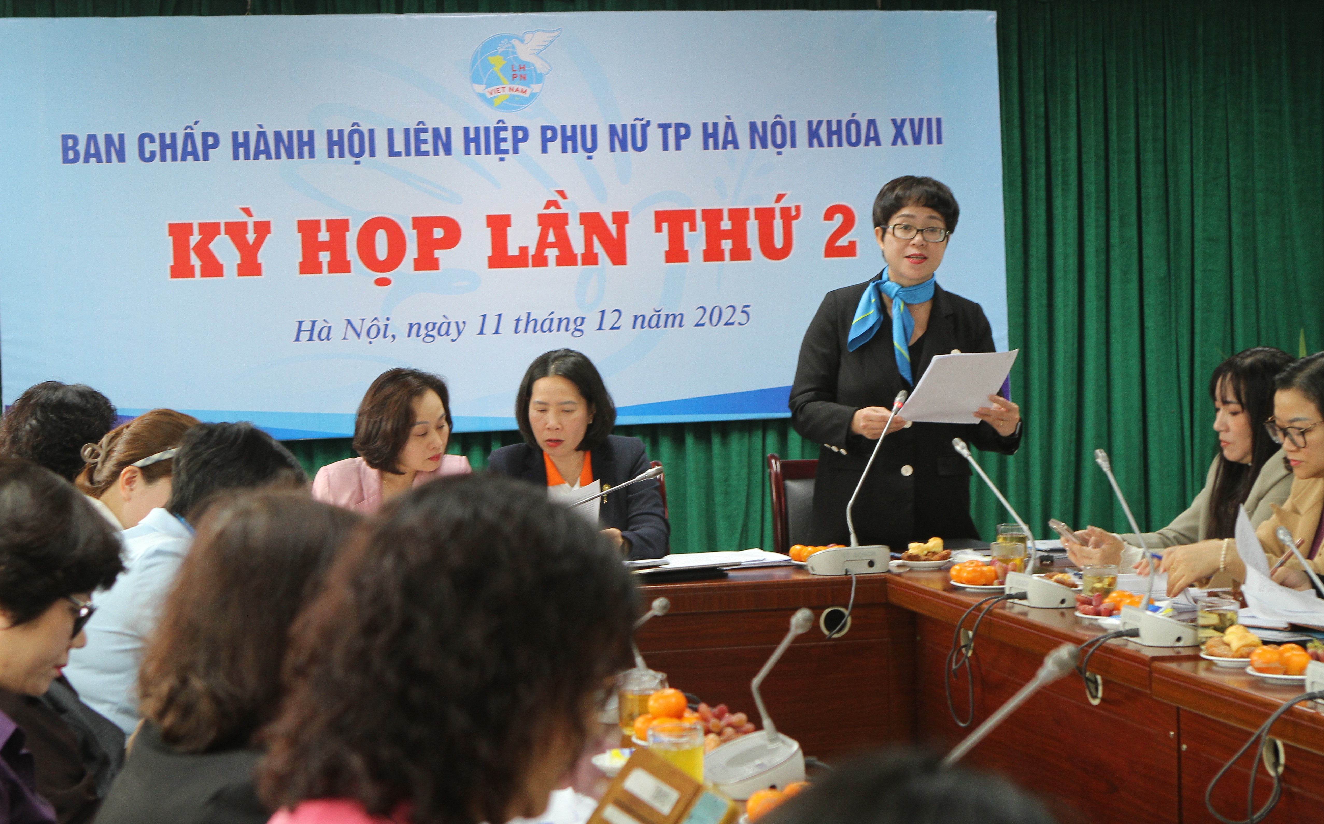 Phụ nữ Thủ đô đoàn kết, sáng tạo, triển khai có hiệu quả Nghị quyết Đại hội Đảng - ảnh 1