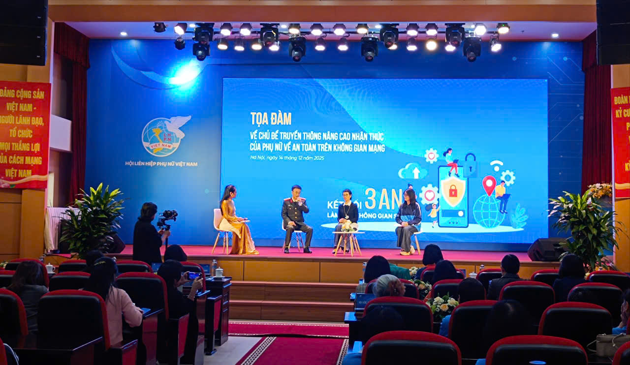 Kết nối “3 an” giúp phụ nữ làm chủ không gian mạng - ảnh 4