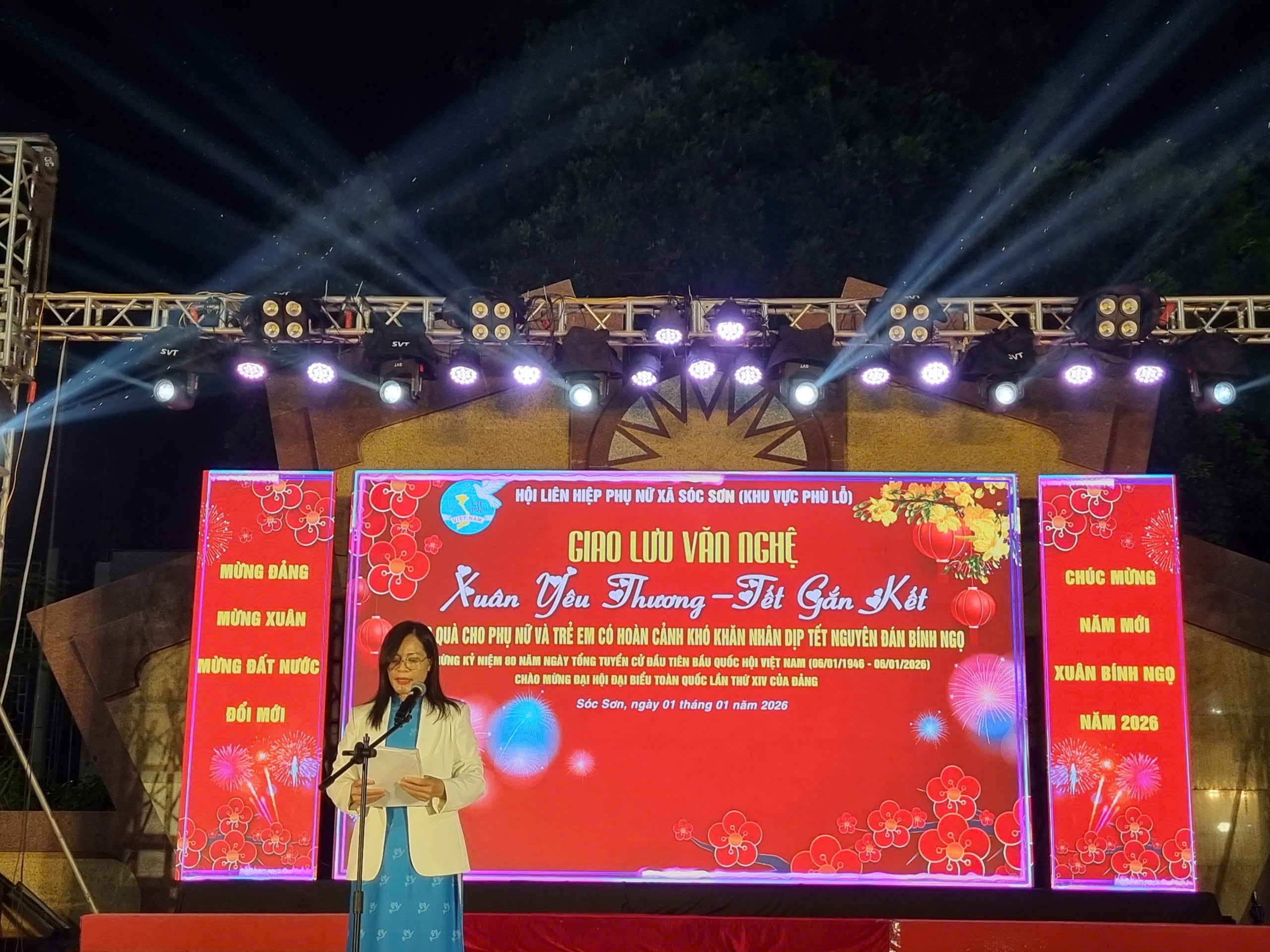 Hội LHPN xã Sóc Sơn: “Xuân yêu thương - Tết gắn kết”, trao quà cho phụ nữ và trẻ em có hoàn cảnh khó khăn  - ảnh 2