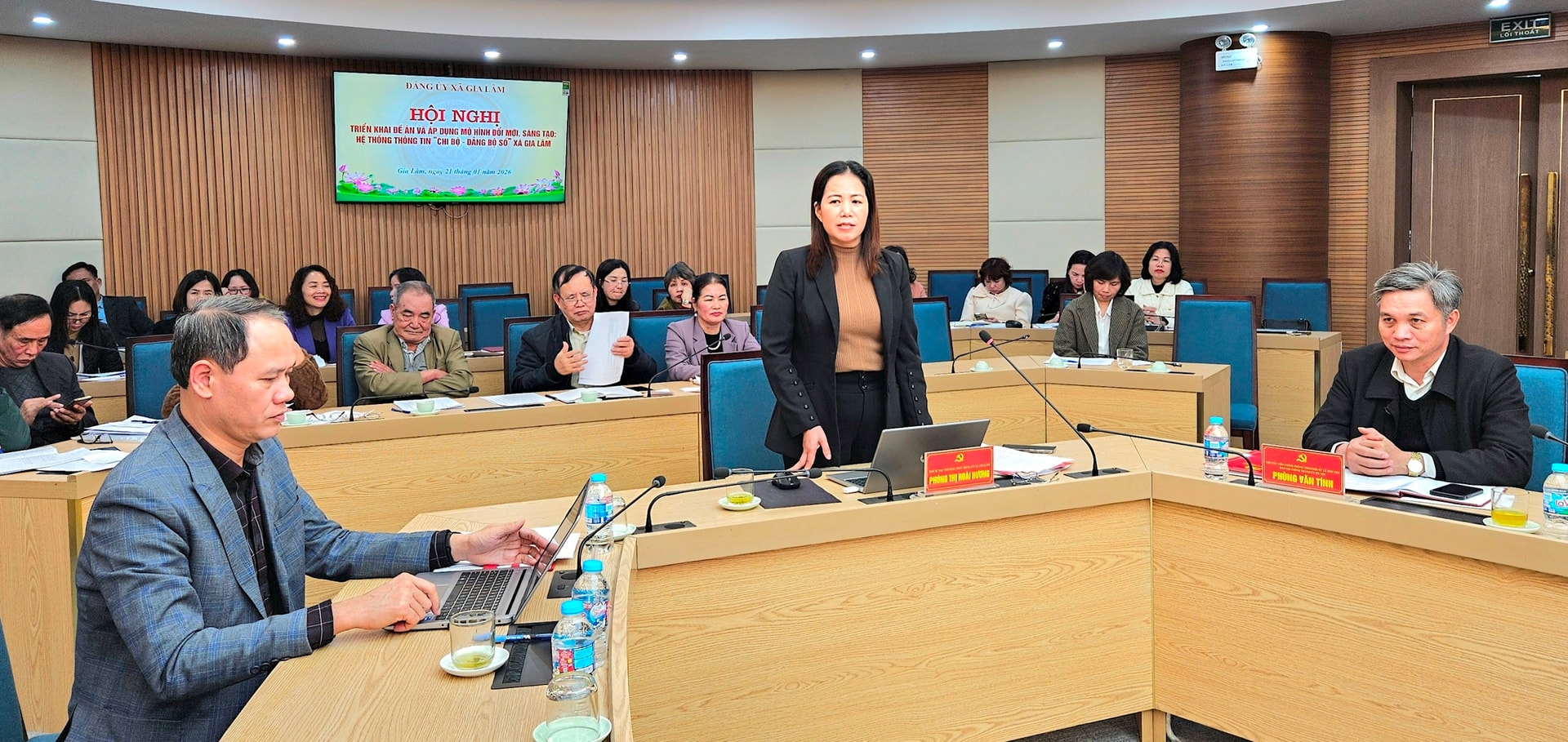 Xã Gia Lâm triển khai thí điểm mô hình Hệ thống thông tin “Chi bộ- Đảng bộ số“ - ảnh 1