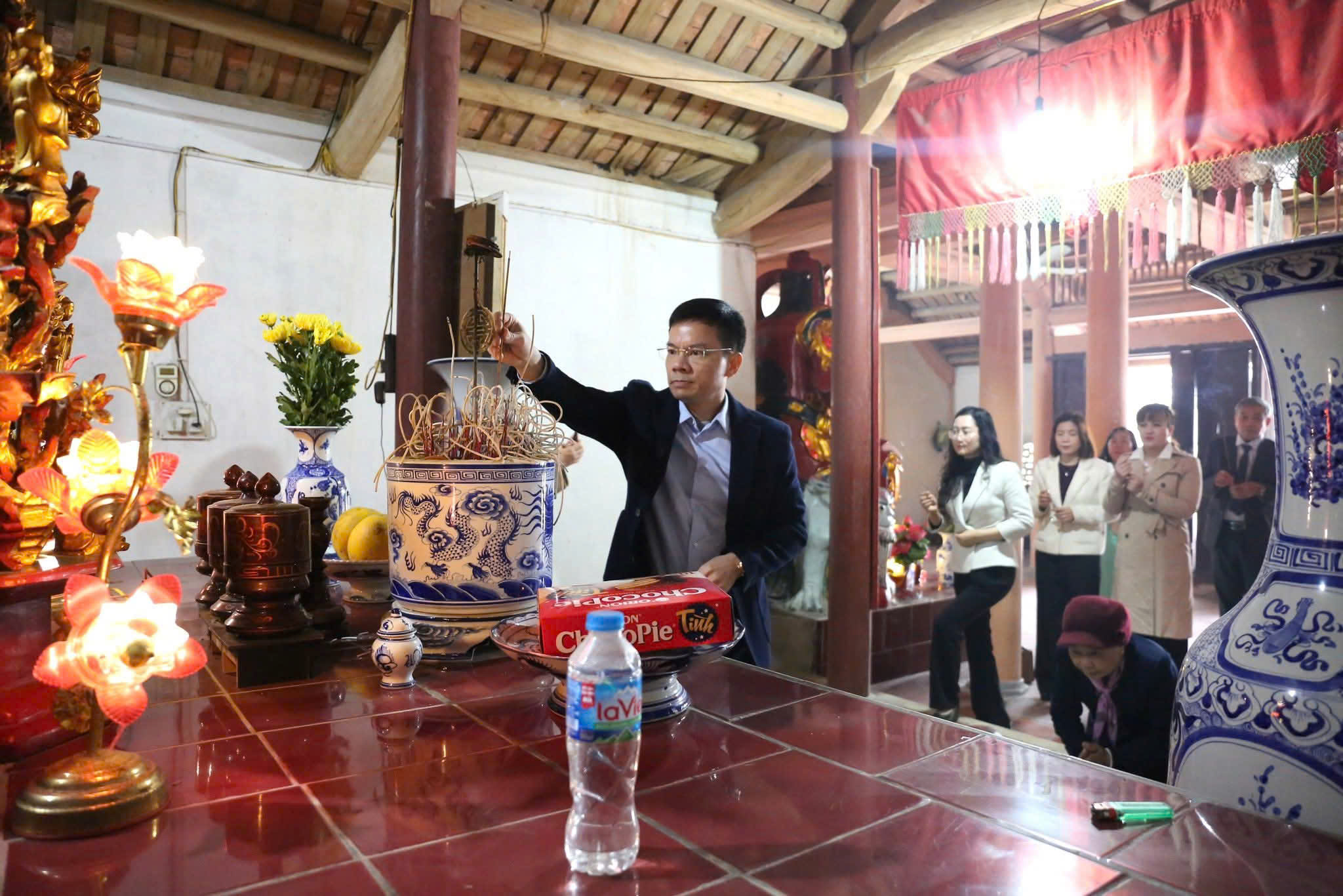 Xã Sóc Sơn gắn biển công trình “Dân vận khéo” chào mừng thành công đại hội Đảng toàn quốc lần thứ XIV - ảnh 3