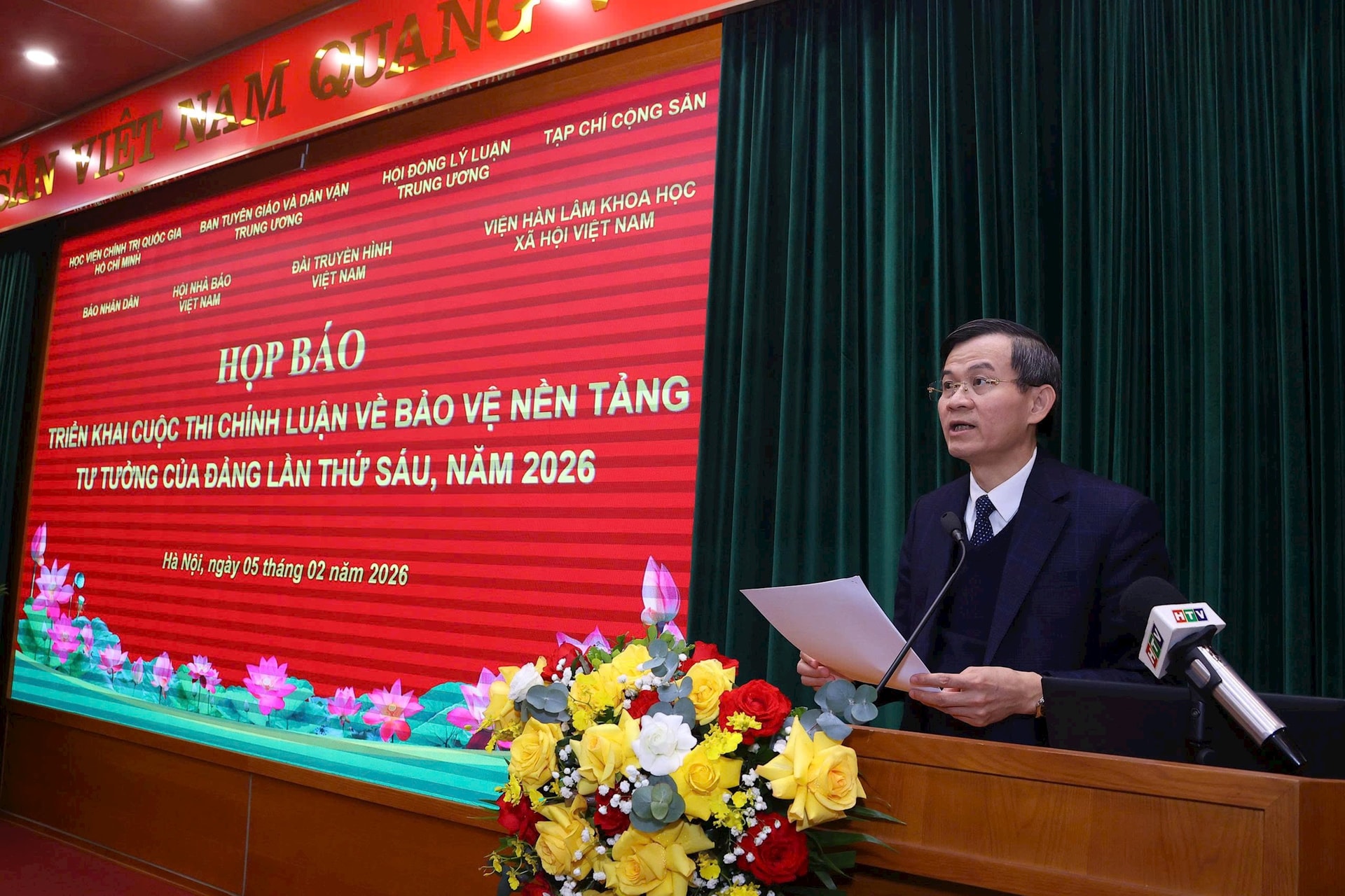 Phát động cuộc thi chính luận bảo vệ nền tảng tư tưởng của Đảng lần thứ sáu - năm 2026 - ảnh 1