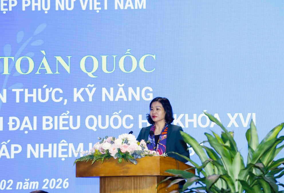 Hội LHPN Việt Nam tập huấn kiến thức, kỹ năng cho nữ ứng cử viên đại biểu Quốc hội và đại biểu HĐND các cấp - ảnh 2