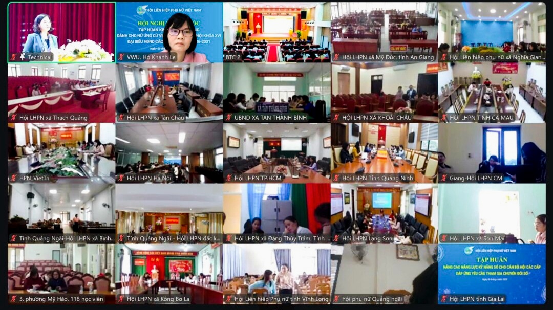 Hội LHPN Việt Nam tập huấn kiến thức, kỹ năng cho nữ ứng cử viên đại biểu Quốc hội và đại biểu HĐND các cấp - ảnh 1