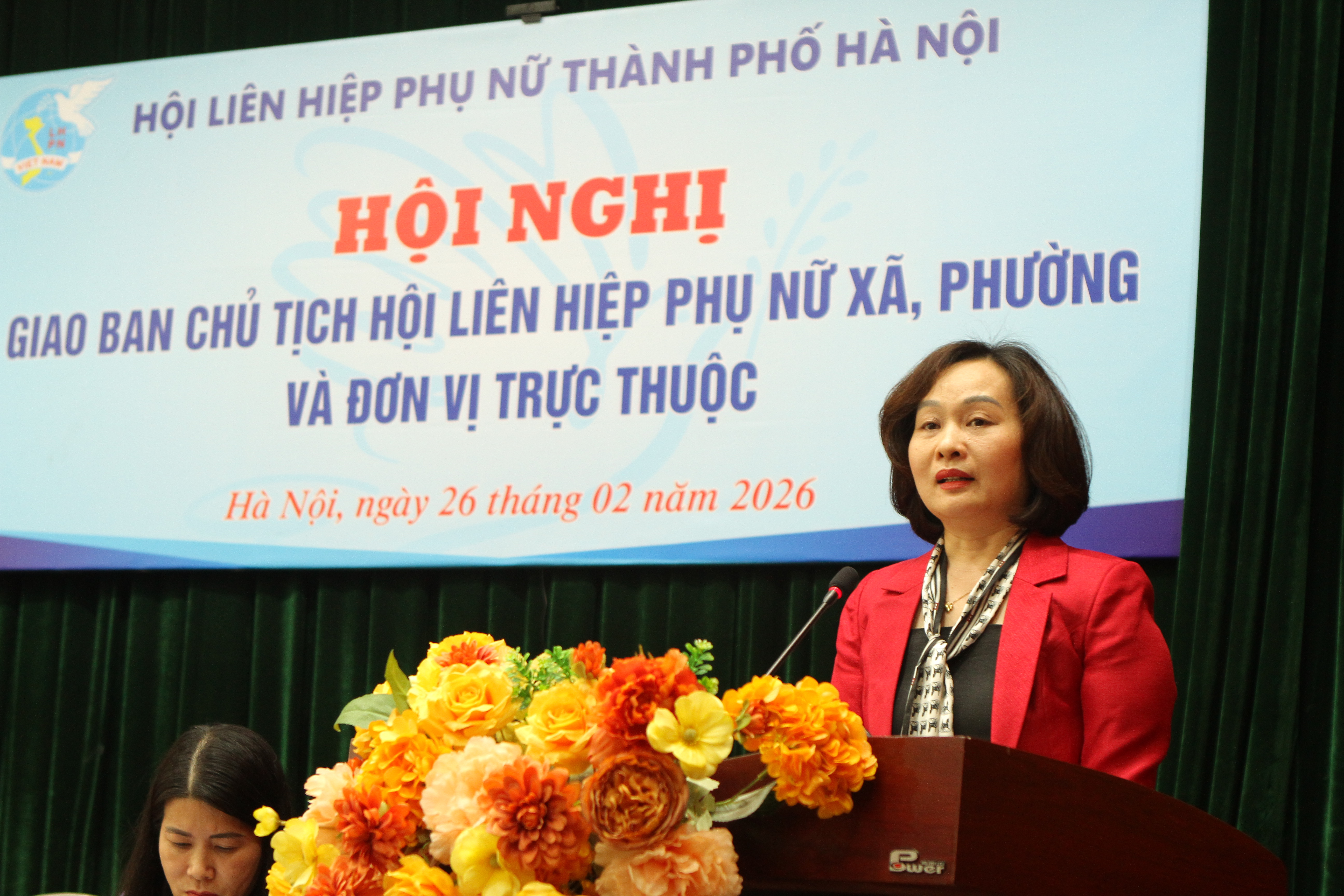 Phụ nữ Thủ đô thi đua lập thành tích chào mừng bầu cử Quốc hội và Hội đồng nhân dân các cấp  - ảnh 2