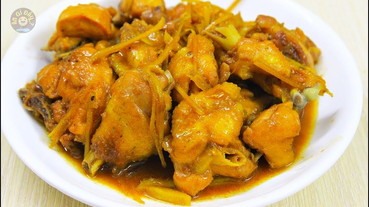 Gà kho gừng - ảnh 1