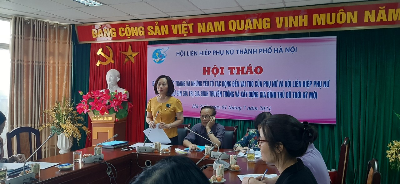 Phụ nữ và tổ chức Hội có vai trò quan trọng trong xây dựng văn hóa gia đình Thủ đô - ảnh 1