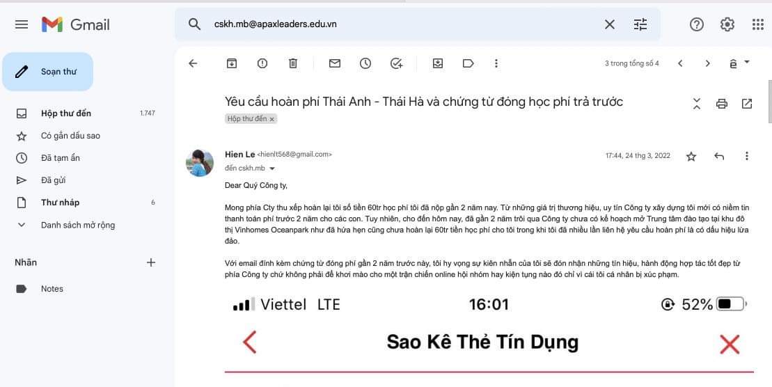 Thu tiền học phí nhưng không… dạy học - ảnh 2