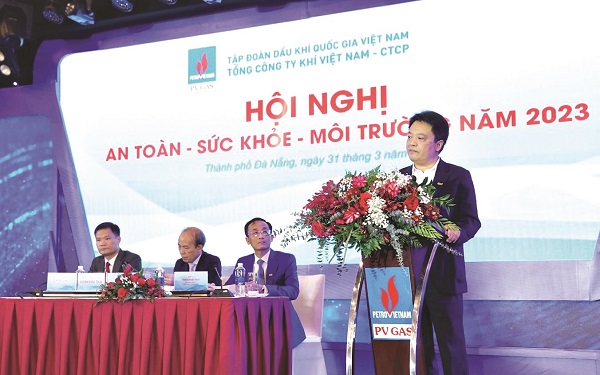 PV GAS tổ chức thành công hội nghị An toàn - Sức khỏe - Môi trường năm 2023 - ảnh 1