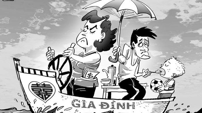 Khi vợ... là trụ cột gia đình - ảnh 1