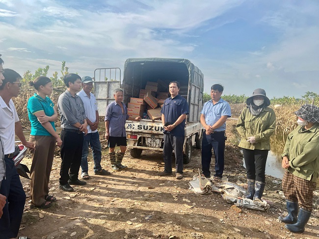Gian nan khôi phục sản xuất sau bão lũ - ảnh 1