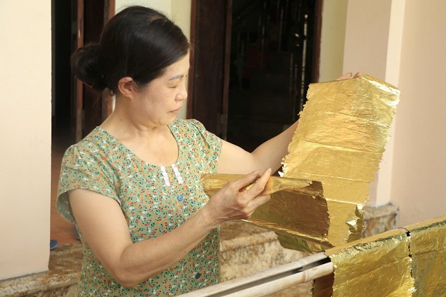 Mai một làng nghề giọt đồng trang kim mỹ nghệ - ảnh 1