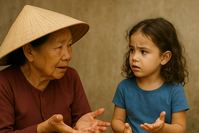 Ngóng cháu - ảnh 1