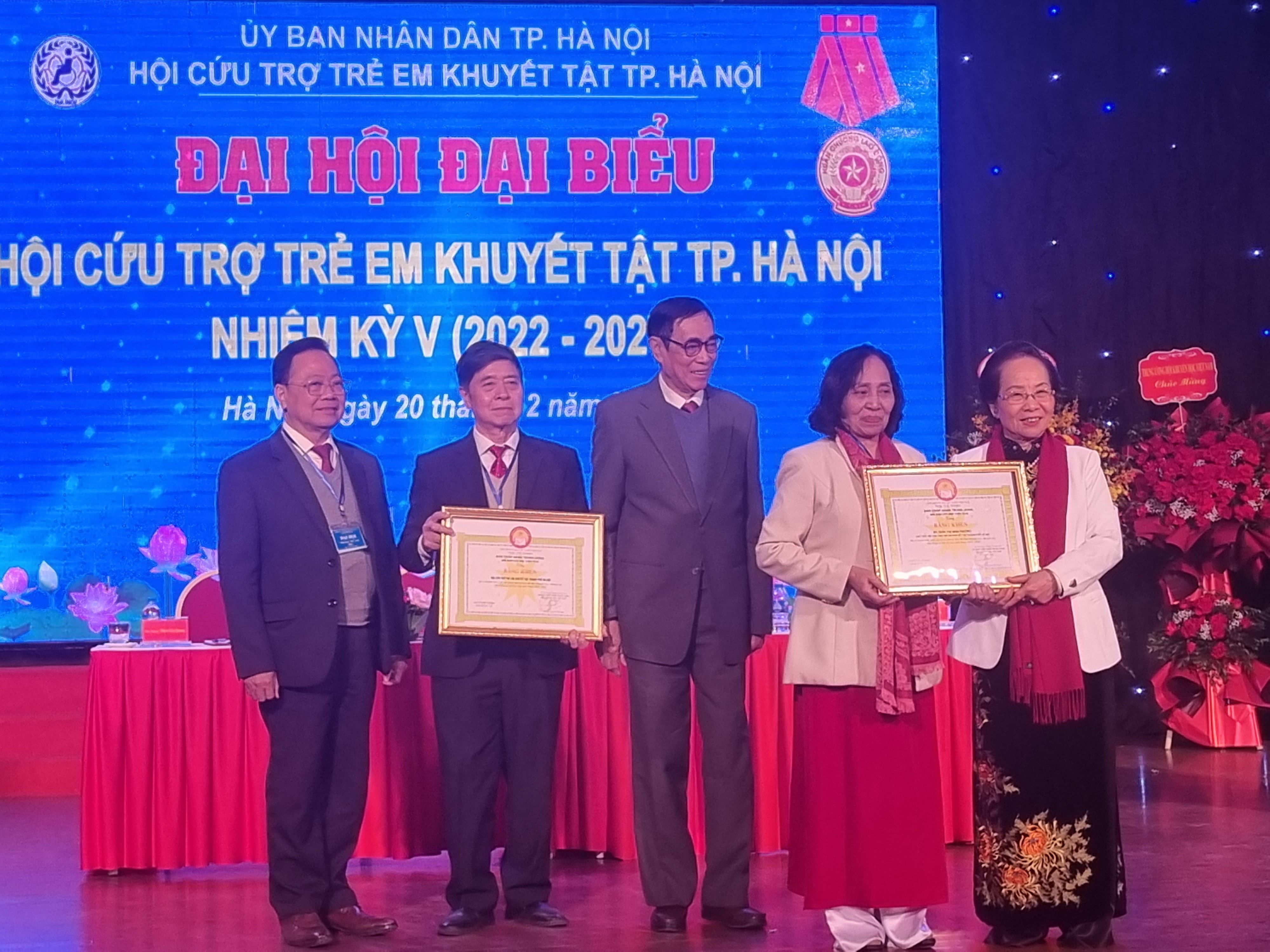 Hội Cứu trợ trẻ em khuyết tật TP Hà Nội tổ chức Đại hội Đai biểu lần thứ V nhiệm kỳ 2022 - 2027 - ảnh 1