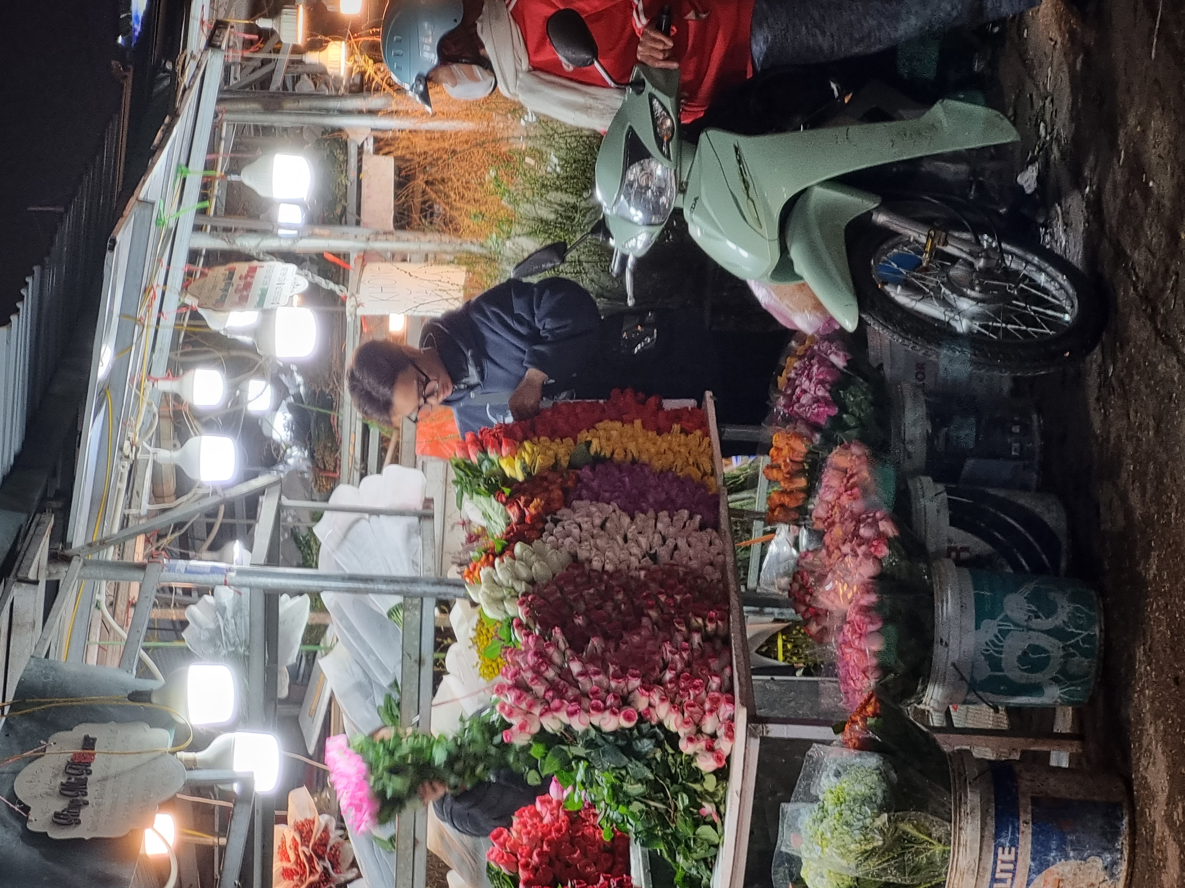 Chợ hoa vắng khách ngày giáp Tết - ảnh 5