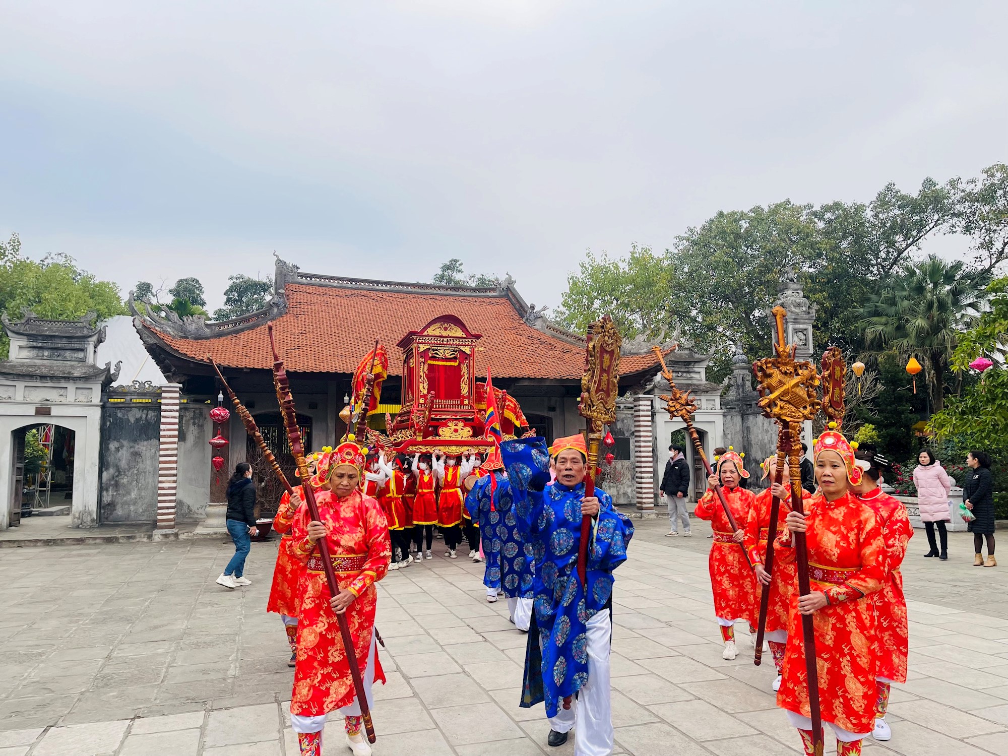 Ngày 27/1: Khai hội đền thờ Hai Bà Trưng - ảnh 1