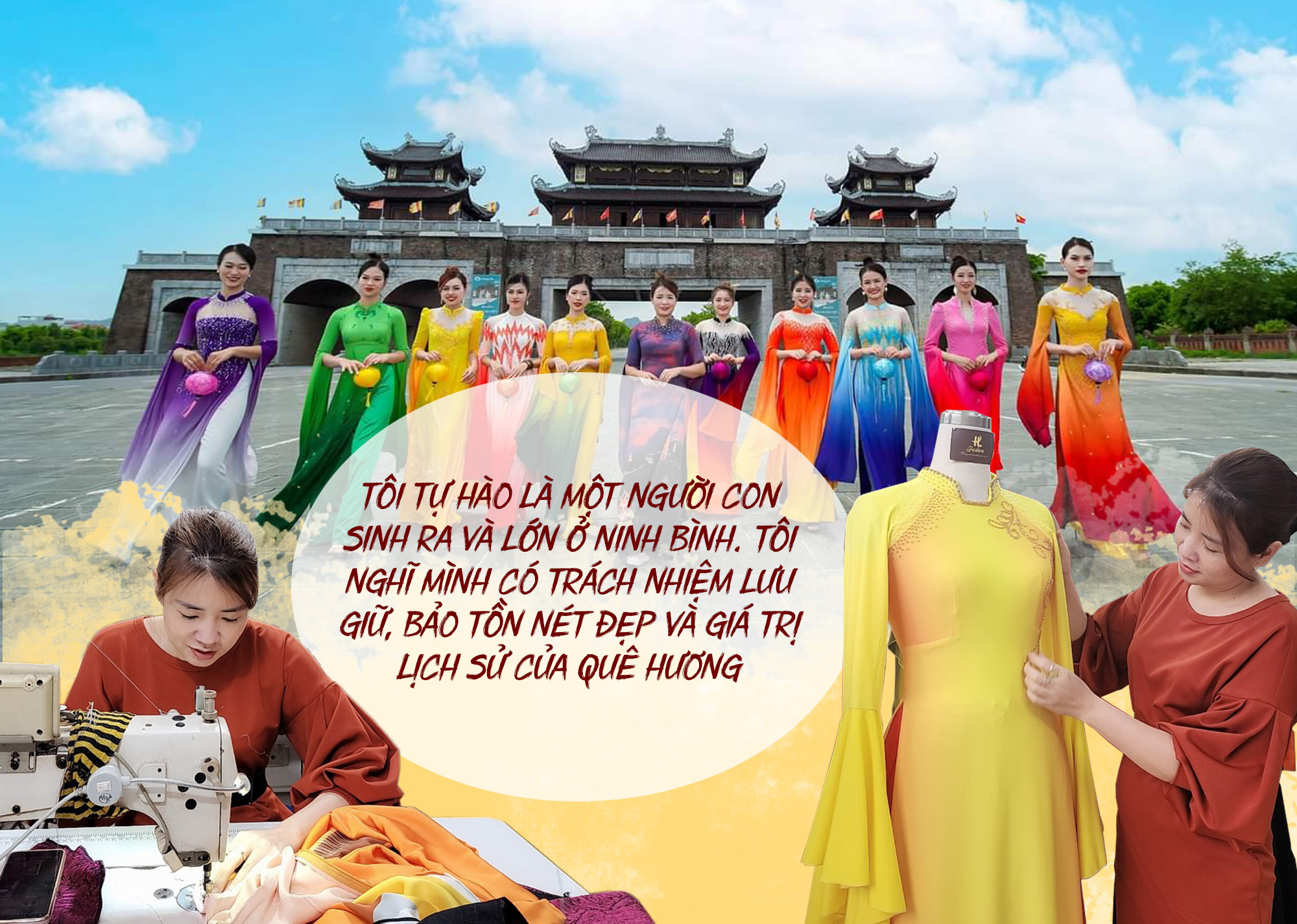 Thiết kế áo dài và làm thiện nguyện là niềm hạnh phúc - ảnh 3