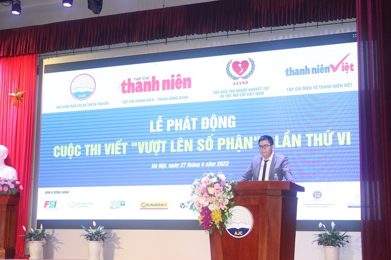 Phát động cuộc thi viết “Vượt lên số phận” lần thứ VI - ảnh 2