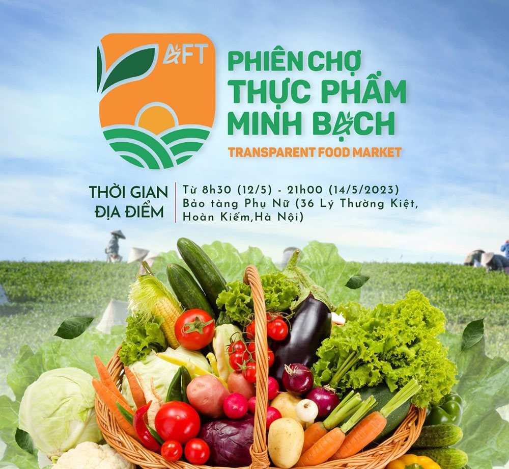 Hà Nội: Lần đầu tiên tổ chức Phiên chợ “Thực phẩm minh bạch” - ảnh 1