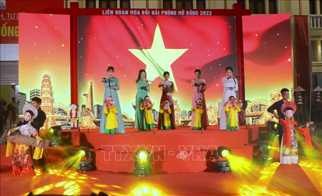 Khai mạc Liên hoan Múa rối Hải Phòng mở rộng năm 2023 - ảnh 1
