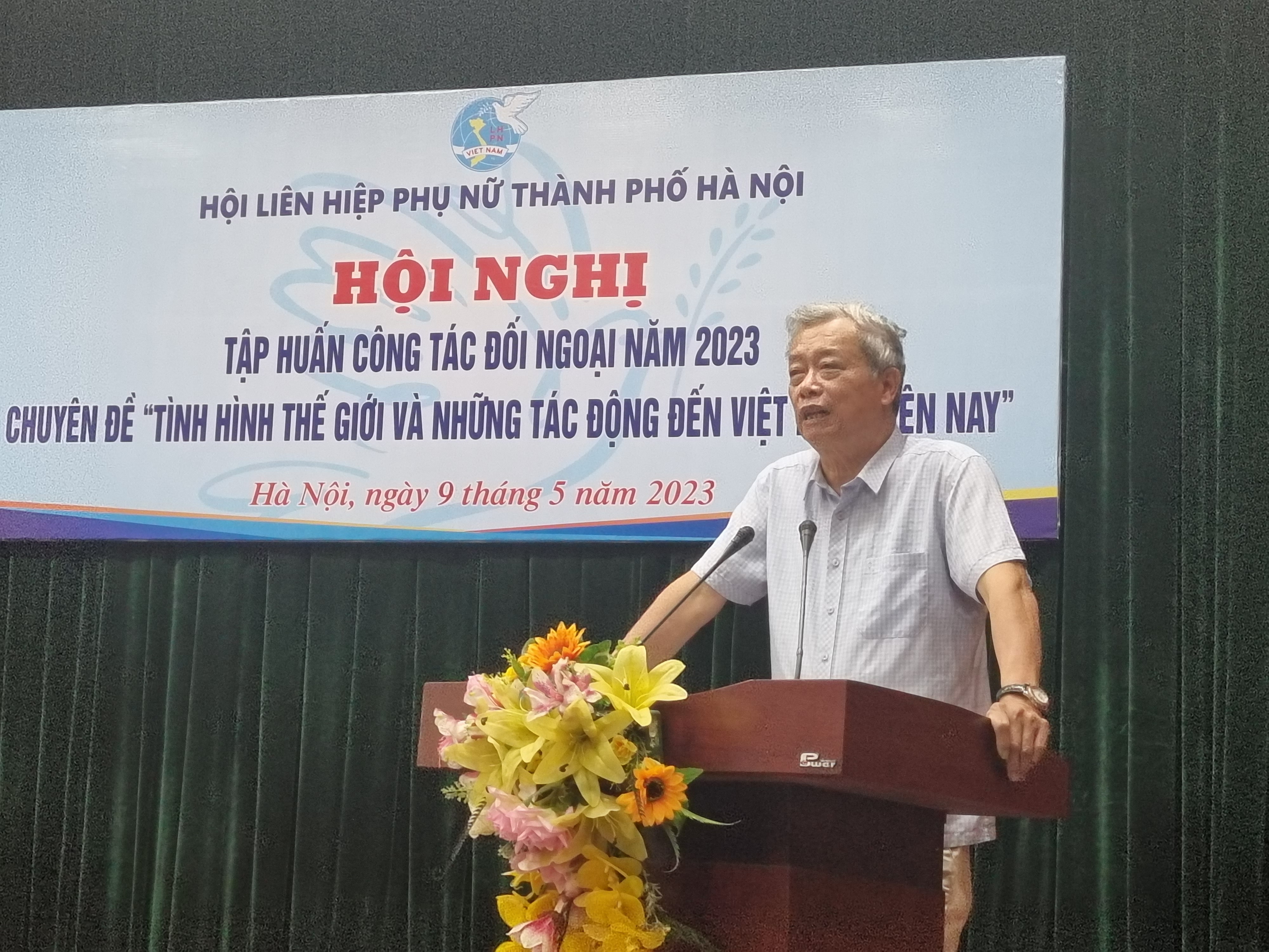 Hội LHPN Hà Nội: Tổ chức tập huấn công tác đối ngoại năm 2023 - ảnh 2