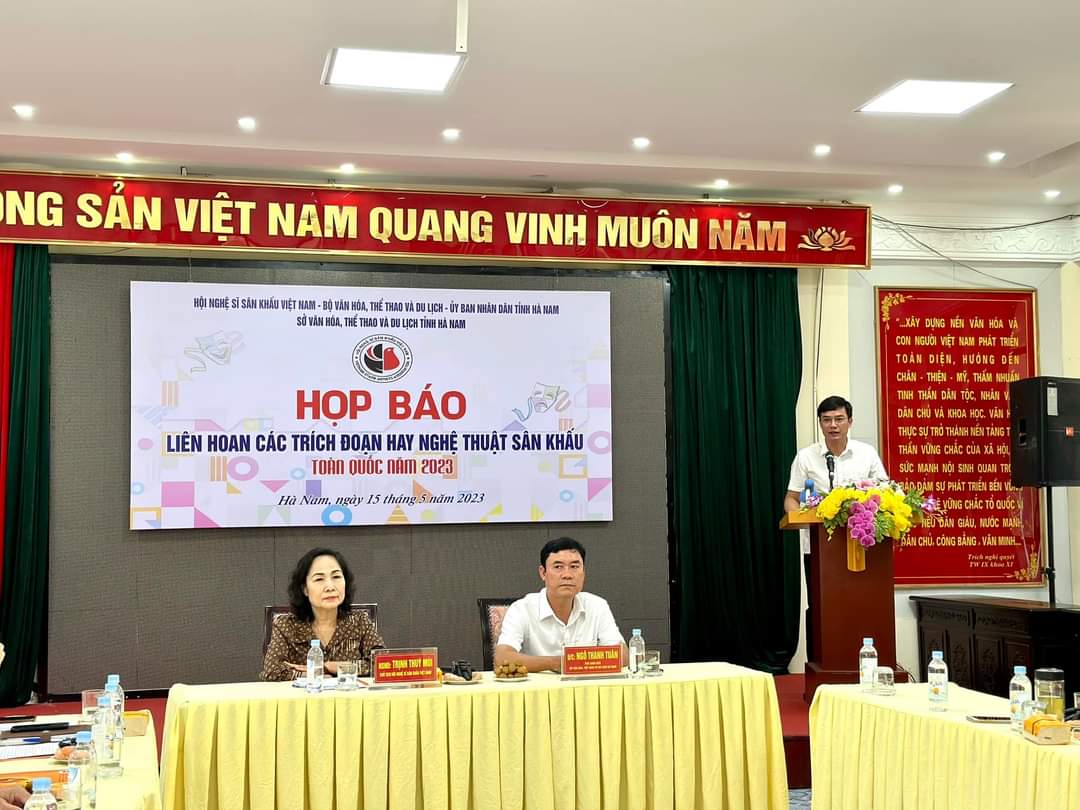 Liên hoan Các trích đoạn hay nghệ thuật Sân khấu toàn quốc năm 2023 diễn ra từ ngày 20/5 - 01/6/2023 - ảnh 2
