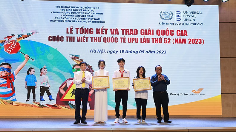 Trao giải cuộc thi Viết thư quốc tế UPU lần thứ 52 năm 2023 - ảnh 2